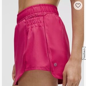 lululemon athletica Women's Fuchsia Athletic Shorts